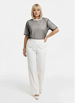 Блузка многослойная мультиколор